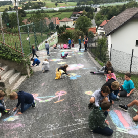 Straßenmalaktionen und Schul-Workshops in der Europäischen Mobilitätswoche 2019