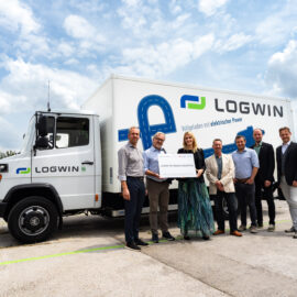 Elektromobilität in der Güterlogistik – Logwin Solutions Austria begibt sich auf die Überholspur!